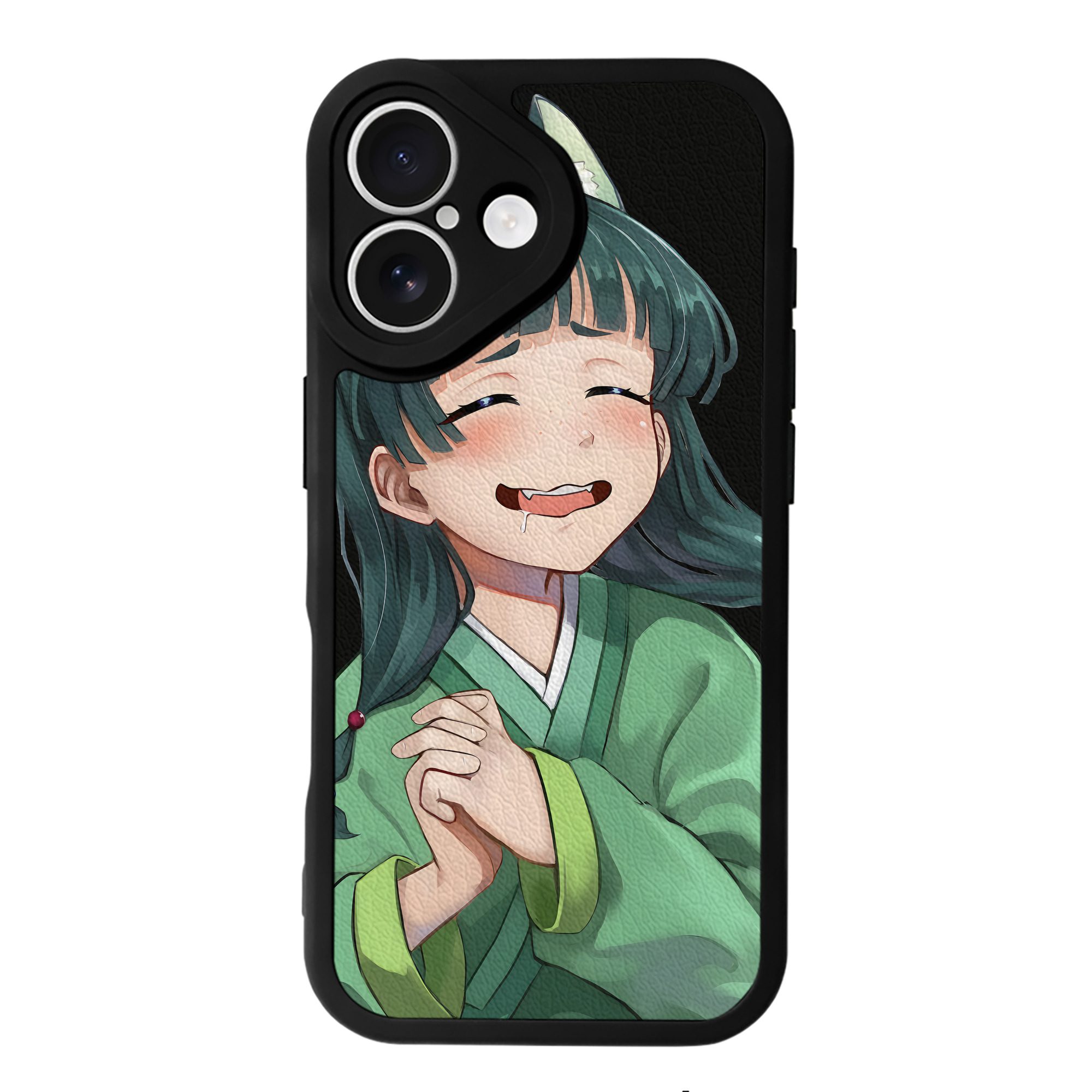 （画像用） 薬屋のひとりごと The Apothecary Diaries 【iPhone 16シリーズ対応】シリコンスマホケース（レザー調） 材質：シリコン